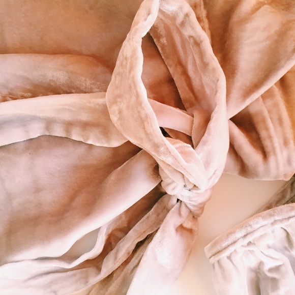 J. Crew Silver Gray Velvet Wrap Dress - Picture 3 of 6